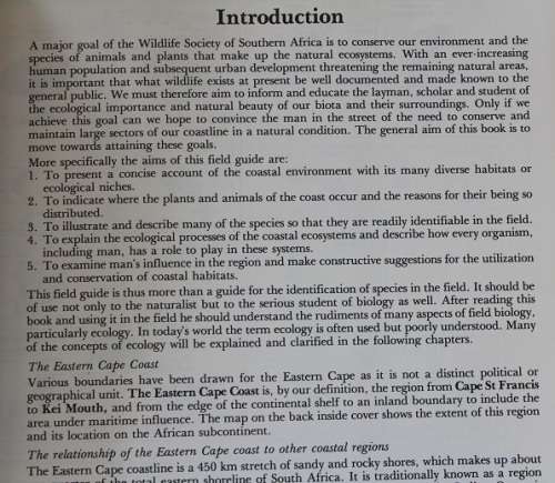 A guide to the Eastern Cape coast edited by R.A. Lubke-F.W. Gess & M.N. Bruton. A Wildlife handbook
