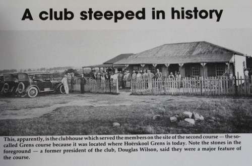 The East London Golf club 1893 to 1993--yesteryear... and yesterday.