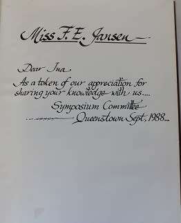 Tell me of Komani by Alan Greaves--A history of Queenstown--signed!