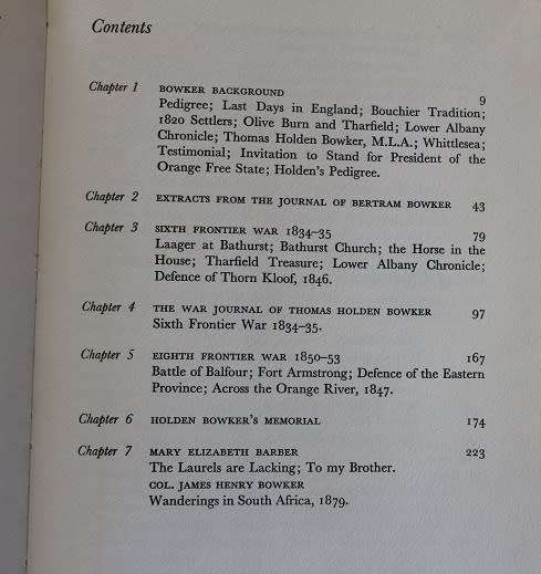 Comdt. Holden Bowker by Ivan Mitford-Barberton. Eastern Cape history.