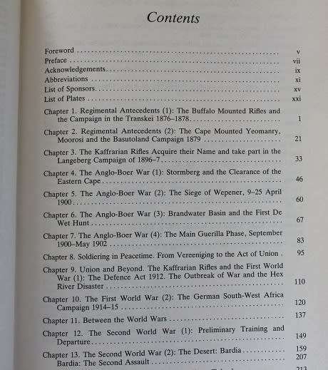 The Kaffrarian Rifles 1876-1986 by Francis L. Coleman