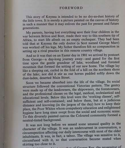 Timber and Tides by Winifred Tapson. The story of Knysna and Plettenberg Bay.