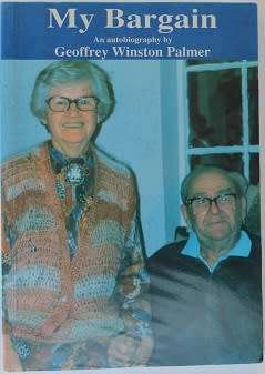 My Bargain by Geoffrey Winston Palmer. Signed ! Eastern Cape history.