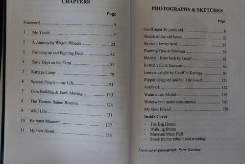 My Bargain by Geoffrey Winston Palmer. Signed ! Eastern Cape history.
