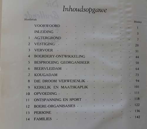 Die Brullende Leeu getem deur G.F. Malan. Besproeiingsboerdery in die Gamtoosvallei.