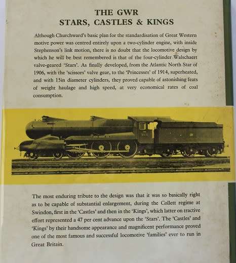 The GWR Stars, Castles & Kings Part 1:1906-1930. Part 2: 1930-1965 by O.S. Nock