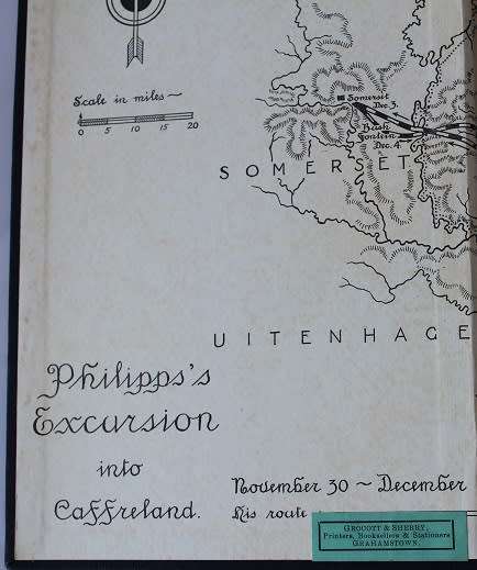 Phillips, 1820 Settler --Letters edited by Arthur Keppel-Jones and E.K. Heathcote. Eastern Cape.
