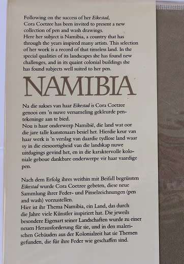 Namibia deur Cora Coetzee