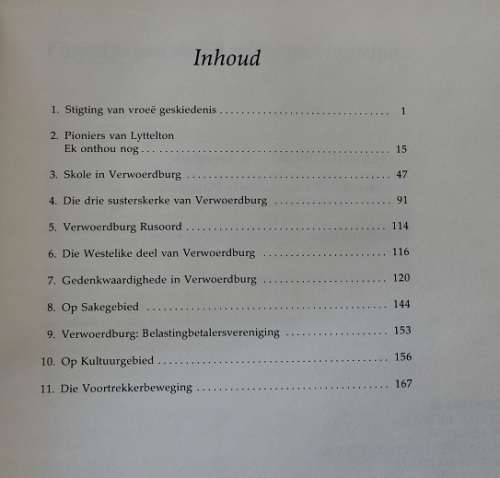 Verwoerdburg `n Terugblik saamgestel deur Chrissie Naudé en die Verwoerdburgse Voortrekkerkommando.