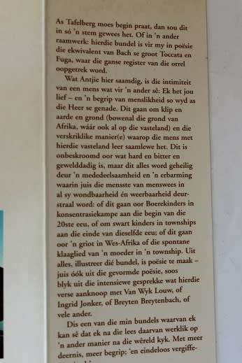 Kleur kom nooit alleen nie deur Antjie Krog
