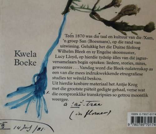 Die Sterre sê ` Tsau` deur Antjie Krog