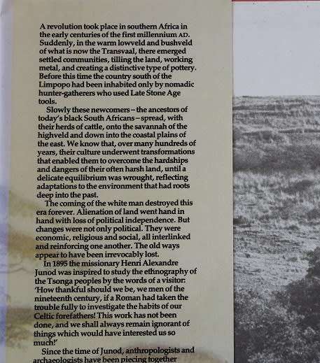 The Roots of Black Africa by David Hammond-Tooke