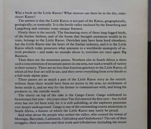 The Little Karoo by Jose Burman