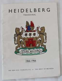 Geskiedenis van die Ned. Geref. Gemeente Heidelberg Transvaal 1865-1965 deur A.E. Faul Bosman
