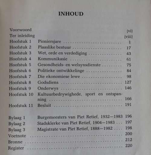 Piet Retief 1883--1983 deur J.P. Brits