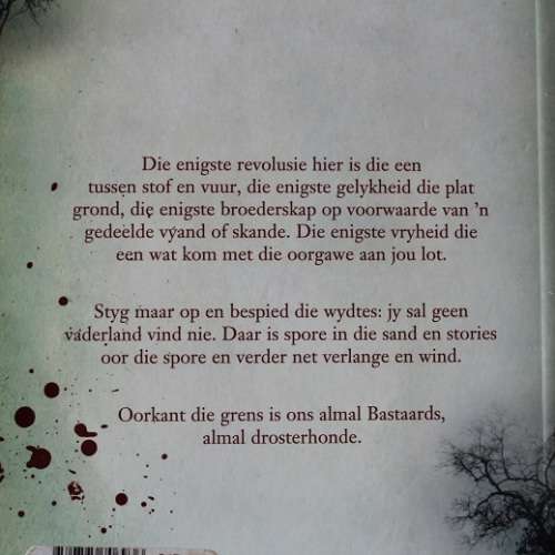 Buys deur Willem Anker-Geteken!! `n Grensroman