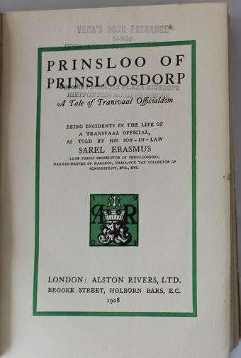 Prinsloo of Prinsloosdorp by Douglas Blackburn-1908