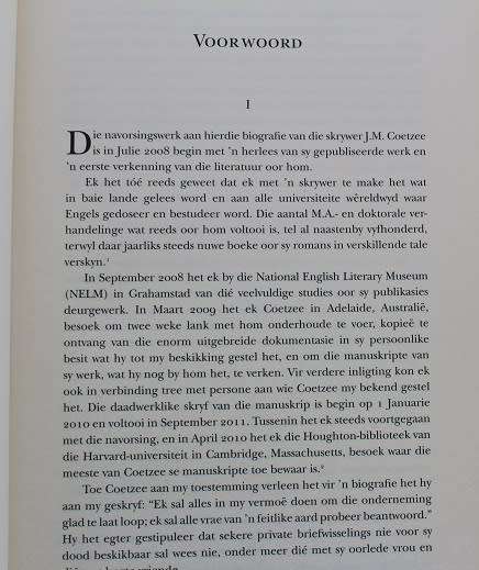 `n Geskryfde Lewe J.M. Coetzee deur J.C. Kannemeyer