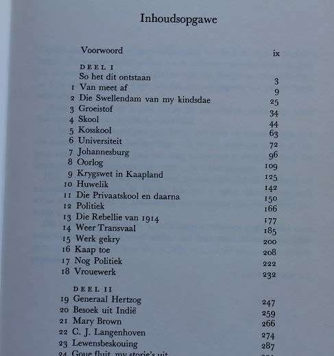 My beskeie deel deur MER. `n Outobiografiese vertelling