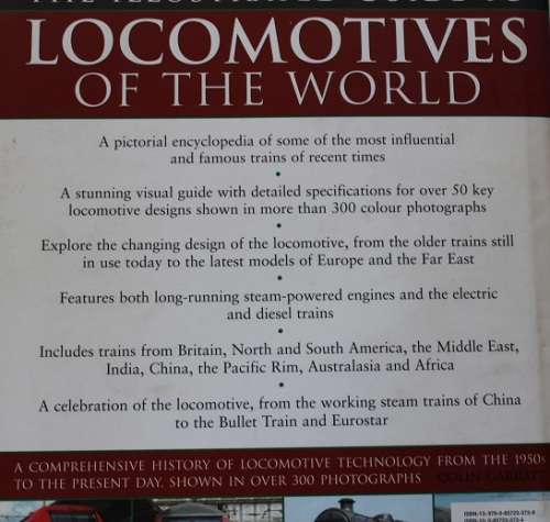 The illustrated guide to Locomotives of the world by Collin Garratt
