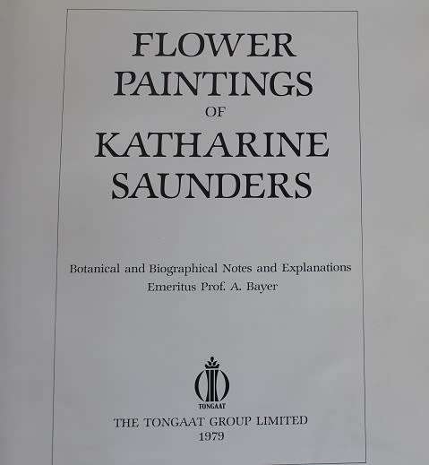 Flower Paintings of Katharine Saunders