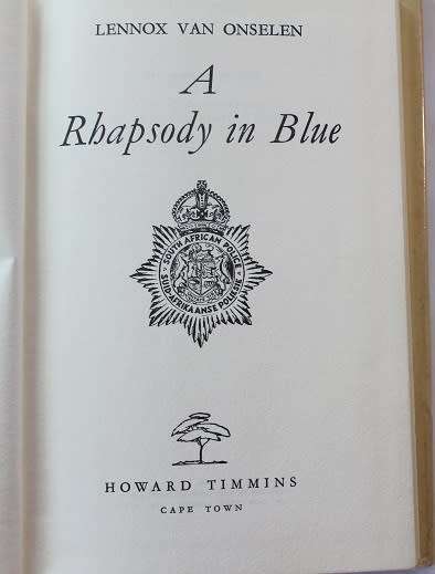 A Rhapsody in blue by Lennox van Onselen