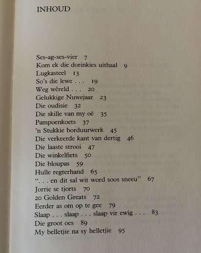 Klits deur Amanda Joubert
