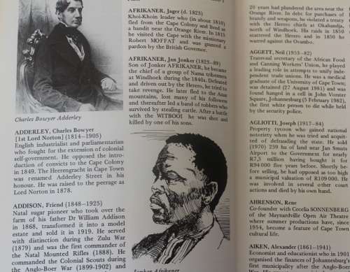 Who did what in South Africa by Mona de Beer