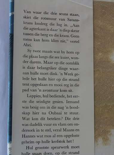Die geheim van Satanskrans deur A.C.Sparks. Jeugverhaal