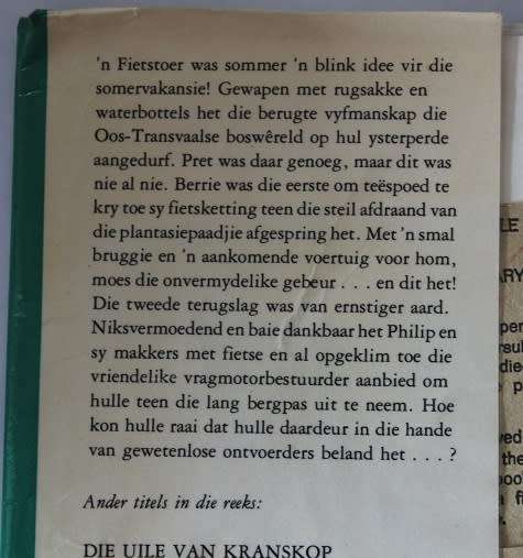 Die Uile in die wapad deur Cor Dirks. Jeugverhaal