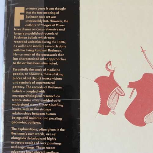 Images of Power by D. Lewis-Williams-Thomas Dowson. Bushman Rock Art.