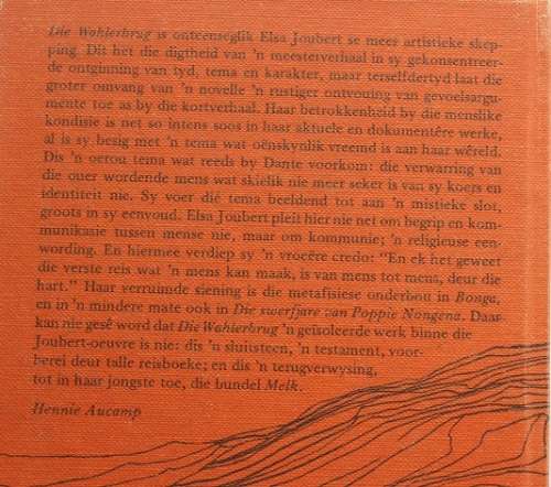 Die Wahlerbrug deur Elsa Joubert