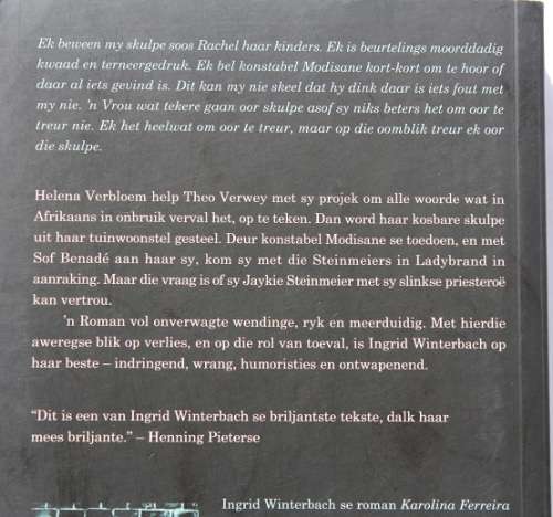 Die boek van toeval en toeverlaat deur Ingrid Winterbach