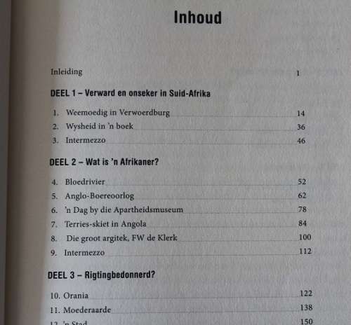 Rigting bedonnerd deur Fred de Vries. Op die spoor van die Afrikaner post-94