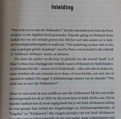 Rigting bedonnerd deur Fred de Vries. Op die spoor van die Afrikaner post-94