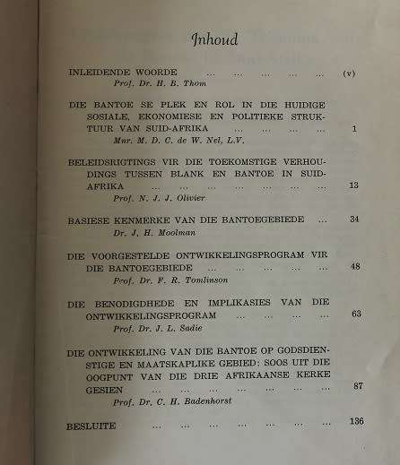 Volkskongres. Die toekoms van die Bantoe. Boemfontein 28-30 Junie 1956.