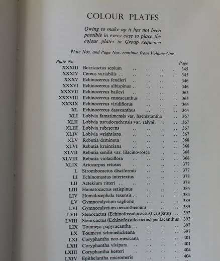 The Illustrated reference on Cacti & other succulents volume 2-3 by Edgar & Brian Lamb