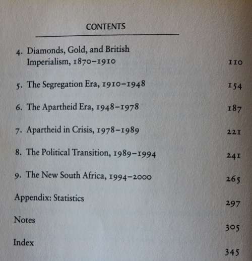 A History of South Africa by Leonard Thompson.