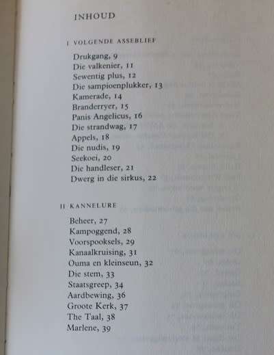 Amulet teen die vuur deur Ernst van Heerden.