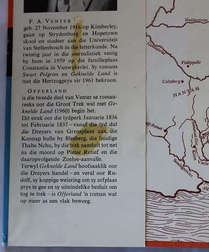 Offerland deur F.A. Venter