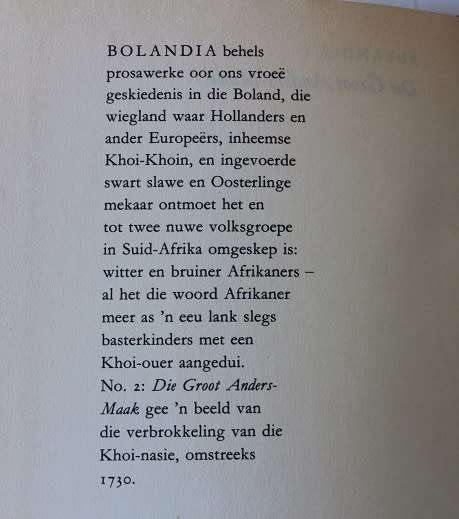 Die Groot Anders-Maak deur Jan Rabie. Bolandia 2