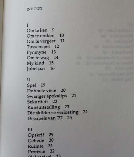 Skerf deur Petra van Blerk.