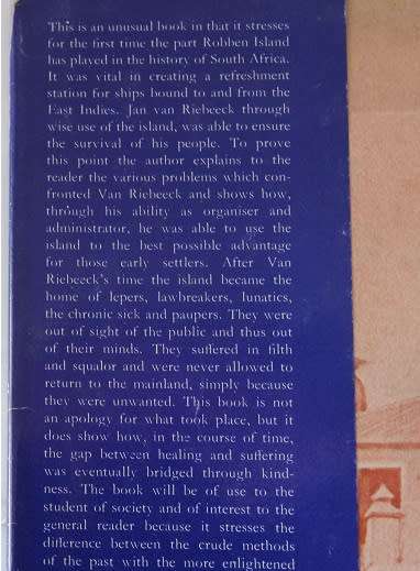 Robben Island by Simon A. de Villiers. A History of Robben Island