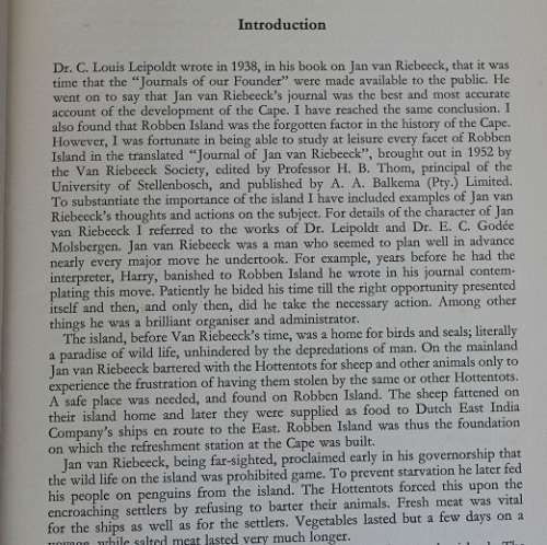 Robben Island by Simon A. de Villiers. A History of Robben Island