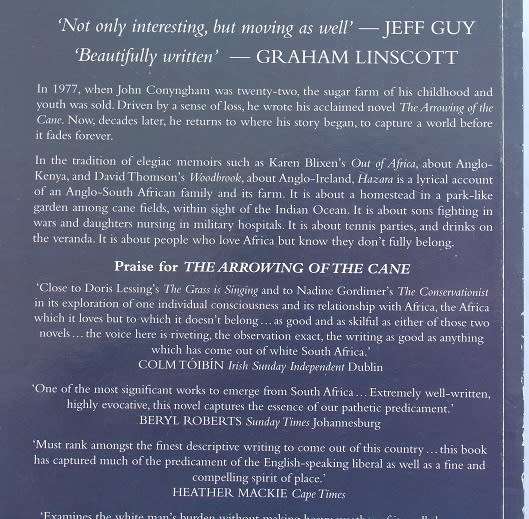 Hazara by John Conyngham. Elegy for an African Farm.
