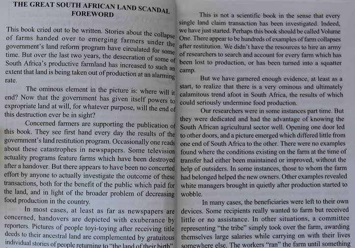 The Great South African Land Scandal by Dr. Philip du Toit