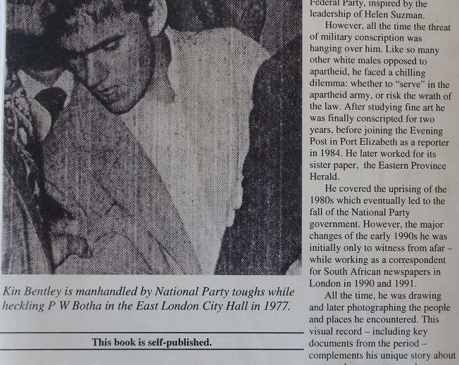 Apartheid`s child... Freedom`s son by Kin Bentley. Eastern Cape content.