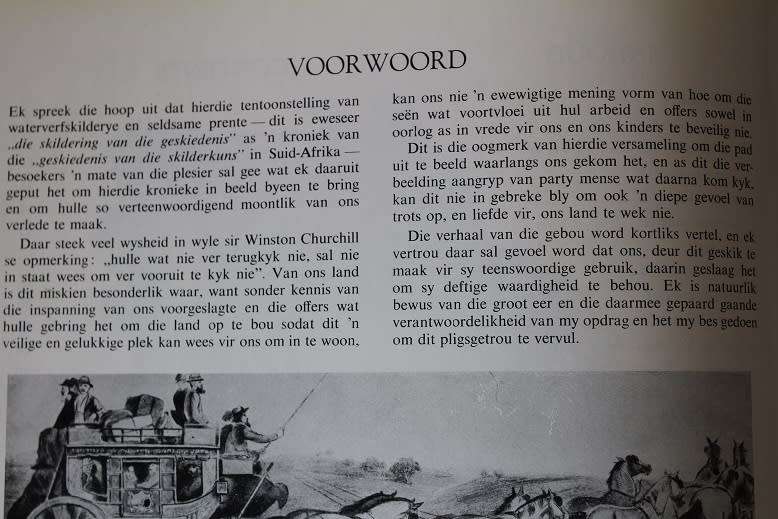 Rust en Vreugd deur William Fehr 1965. `n Verhaal in prente