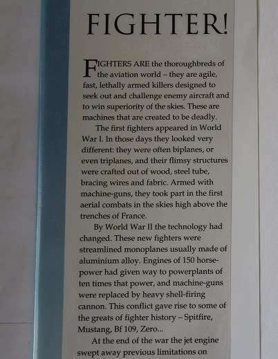 Fighter! by Bill Gunston. A pictorial history of international fighter aircraft.