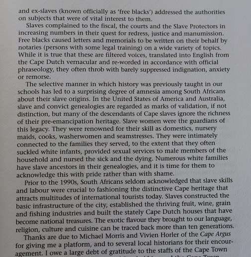 Echoes of slavery by Jackie Loos. Voices from South Africa`s past.